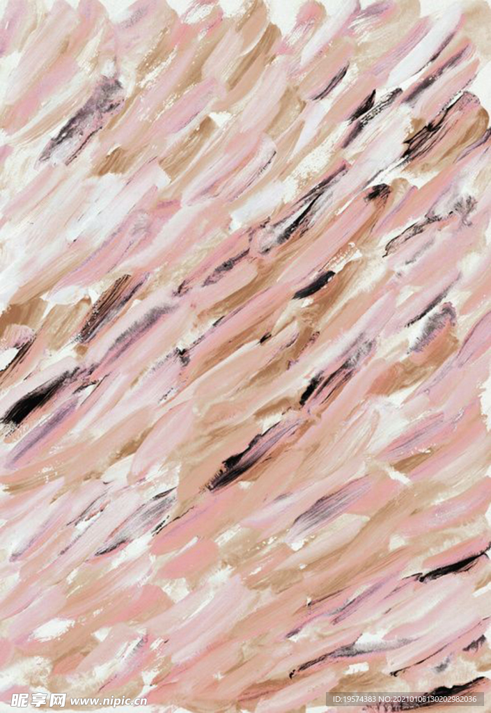 粉红水彩笔刷纹理底纹