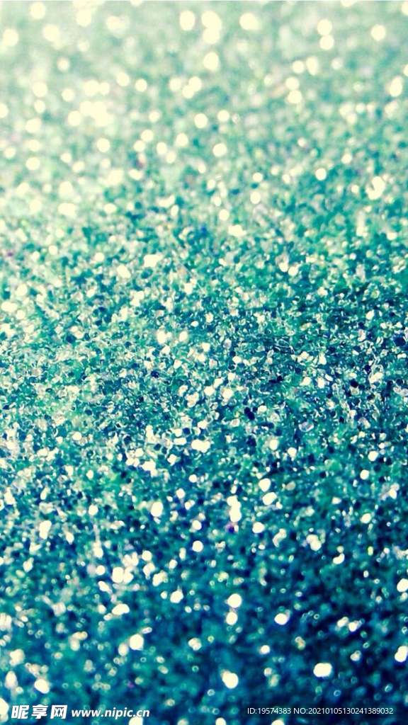 青蓝色亮片纹理底纹
