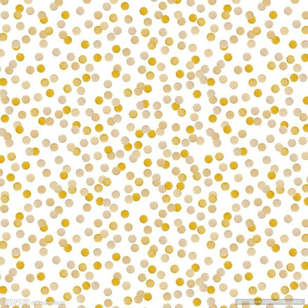 卡通黄色点点纹理底纹