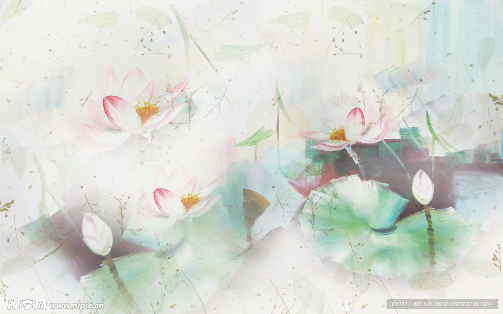 山水画 中式背景墙 装饰画 新
