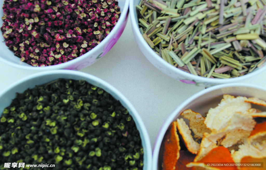 花椒  香草   桔子皮