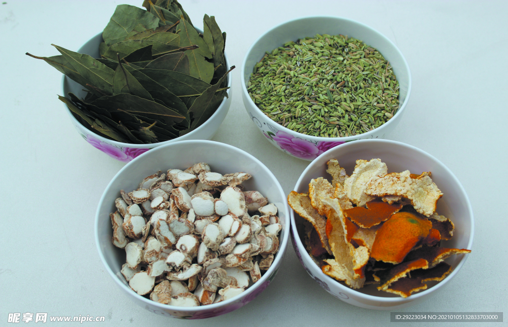 香叶  茴香  三奈  桔子皮