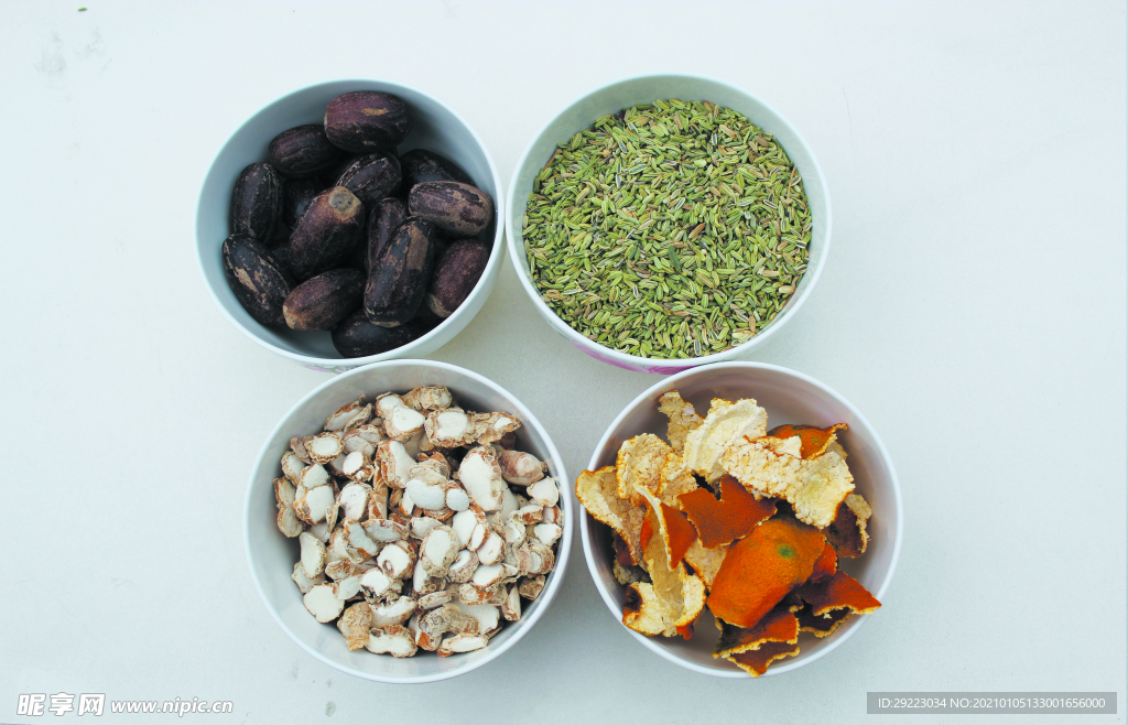 香果  茴香  三奈  桔子皮