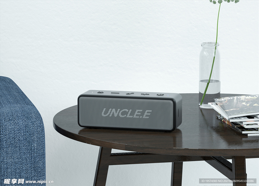 C4D模型音响产品场景工程