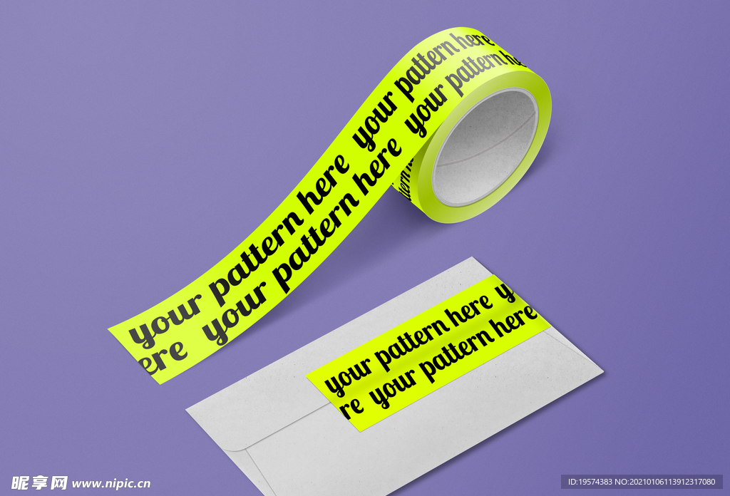 胶带和信封样机PSD源文件