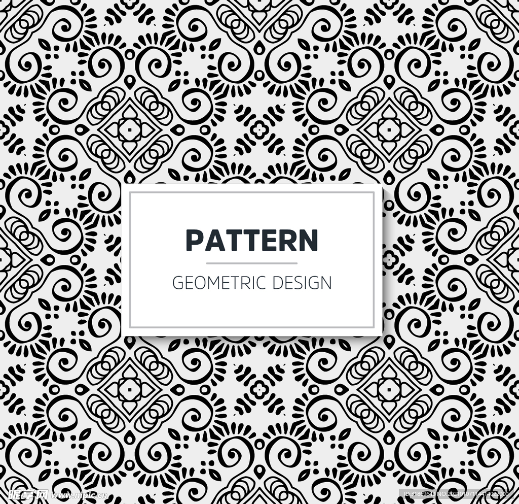 花纹图案 无缝印花