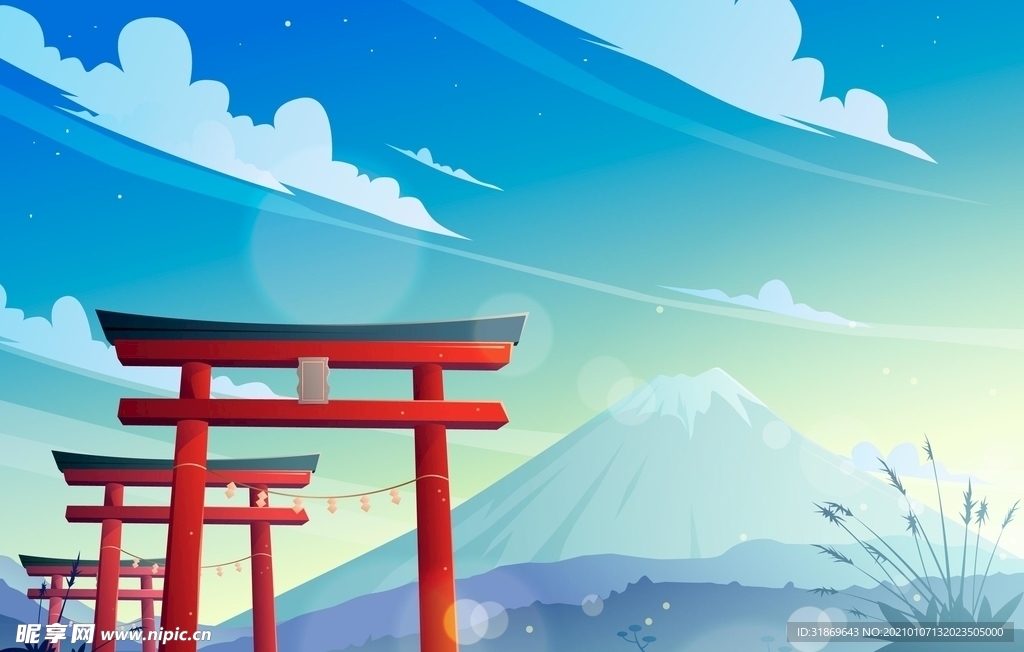 日本背景