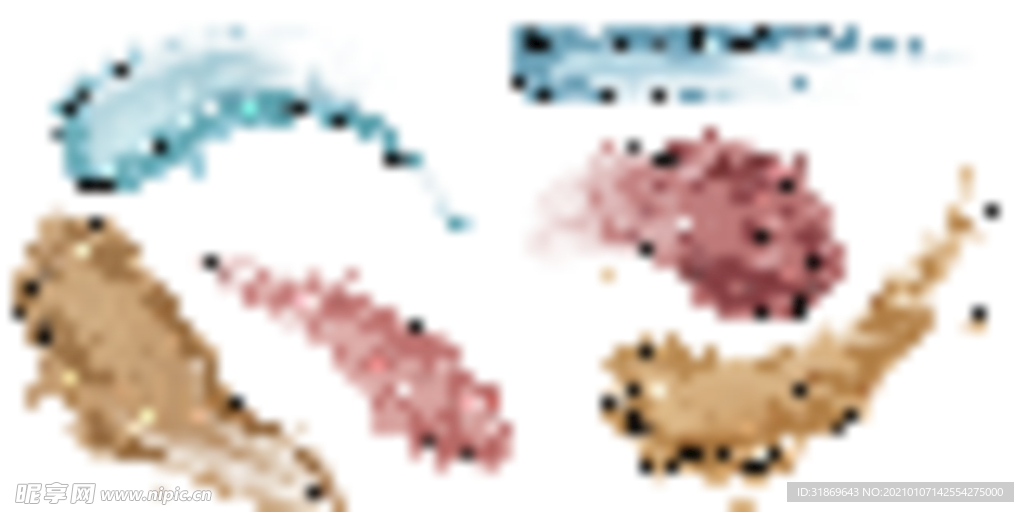 笔刷 展板背景模板