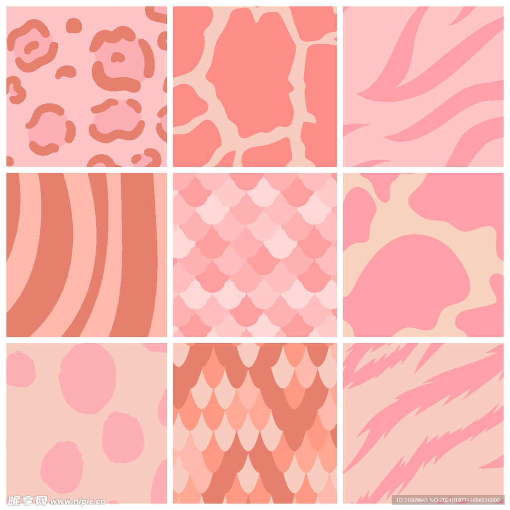 花纹图案 无缝印花