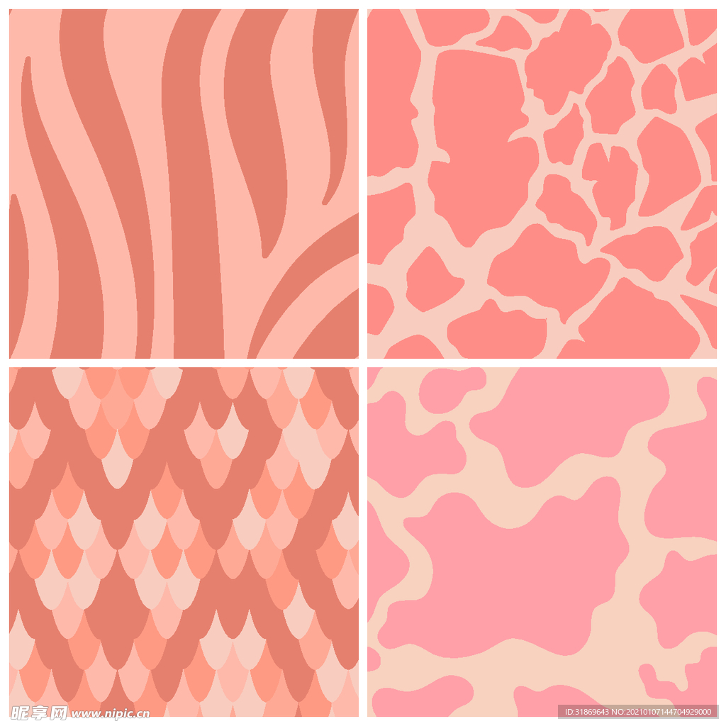 花纹图案 无缝印花