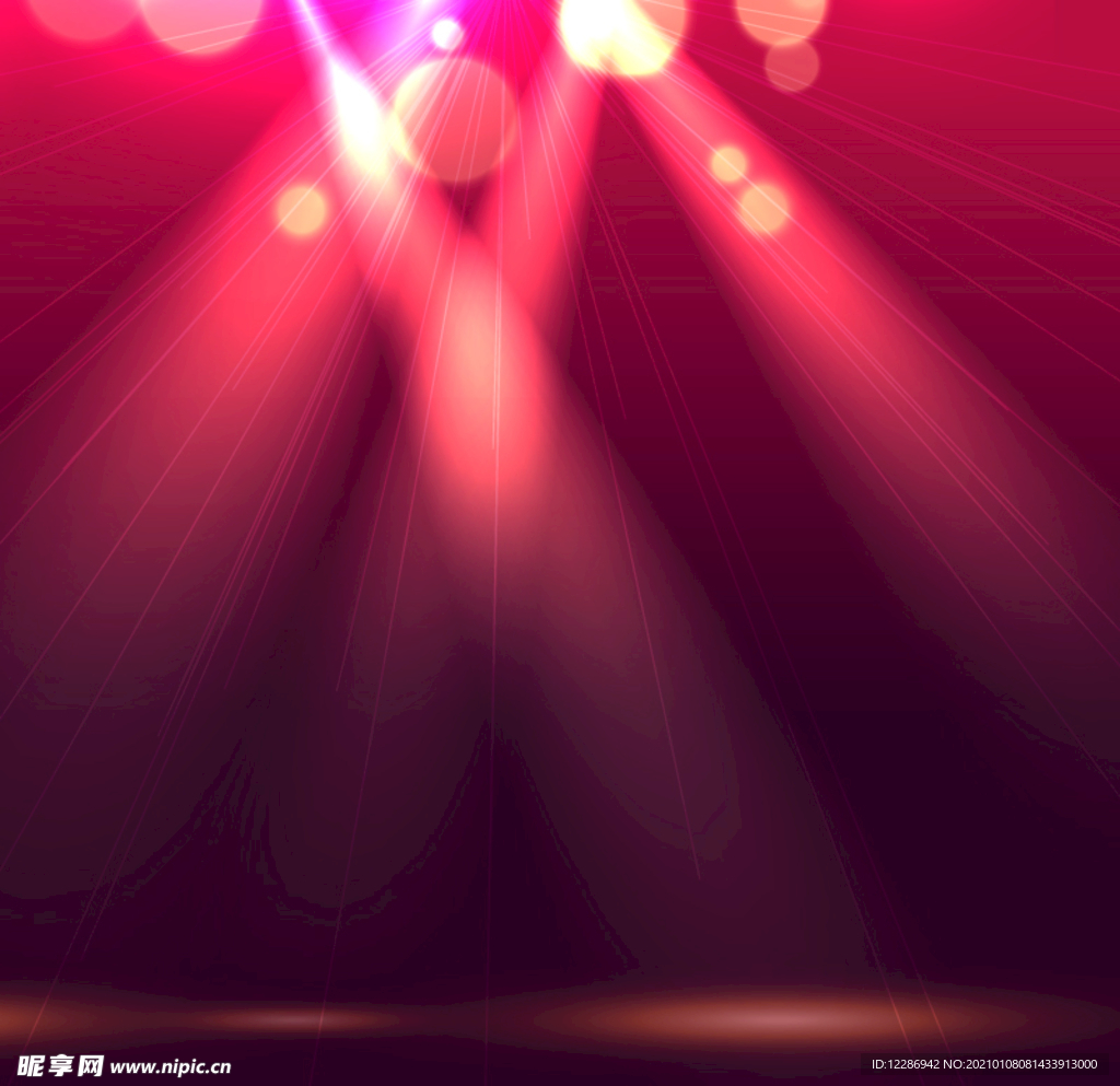 舞台灯光背景