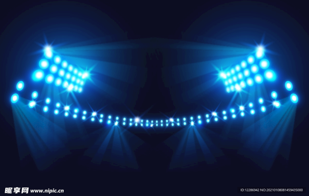 舞台灯光背景