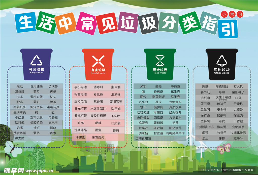 生活垃圾分类指引