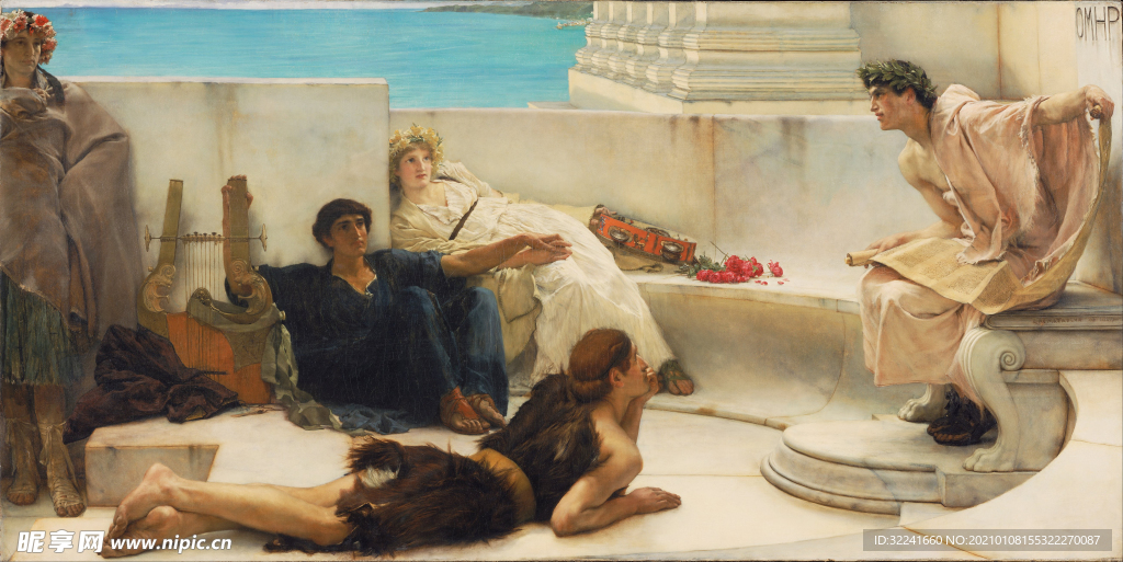 阿尔玛著名油画