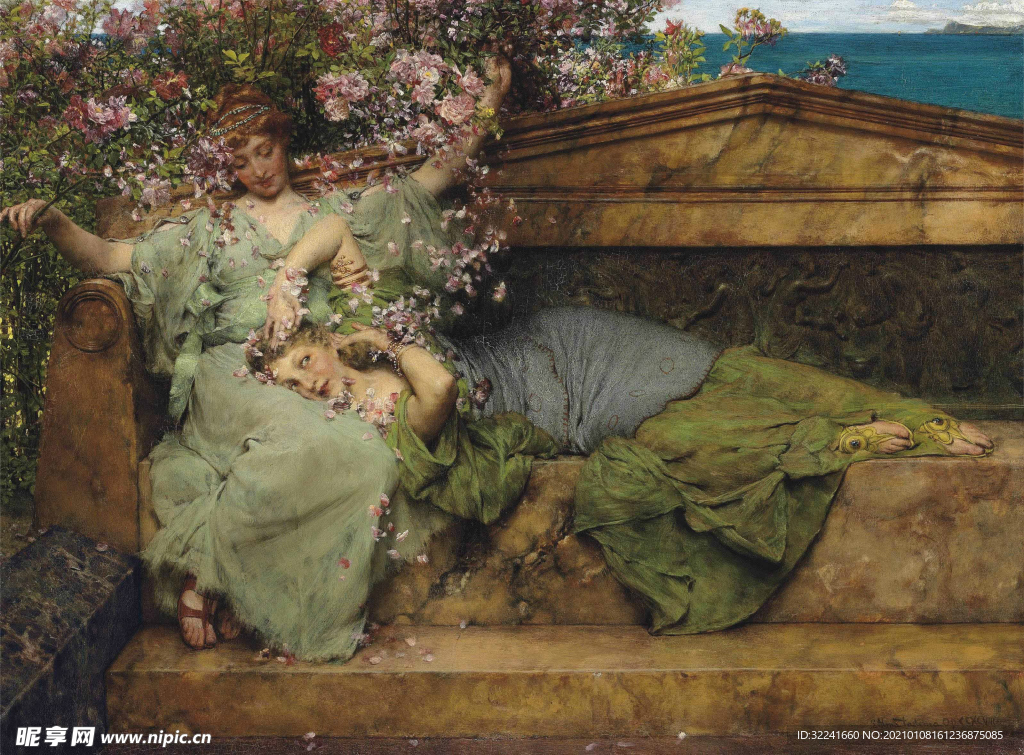 阿尔玛著名油画