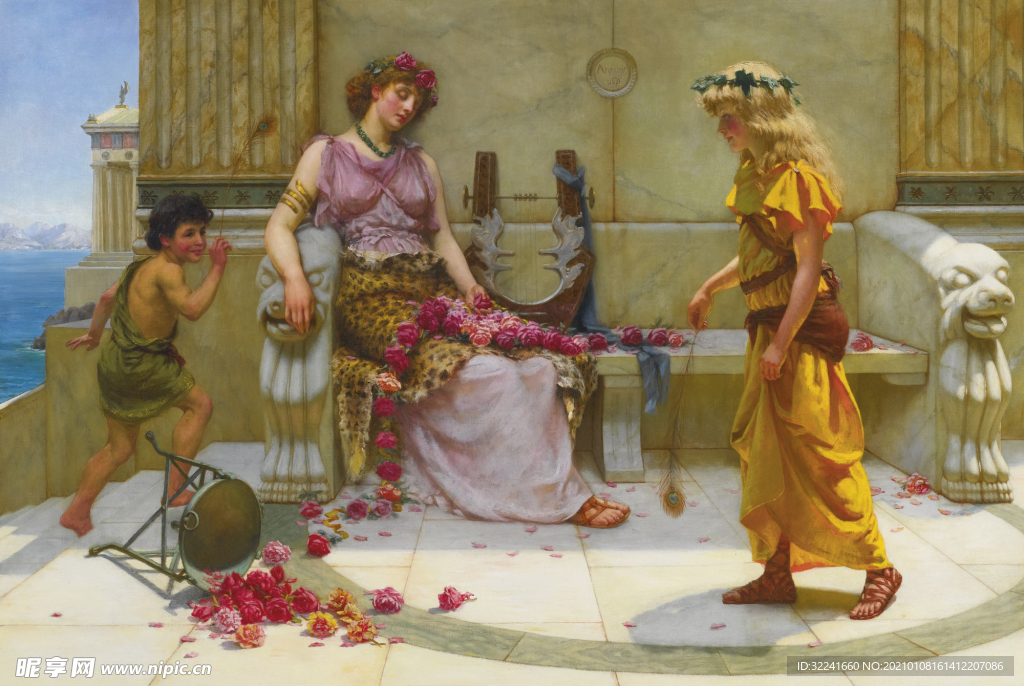 阿尔玛著名油画