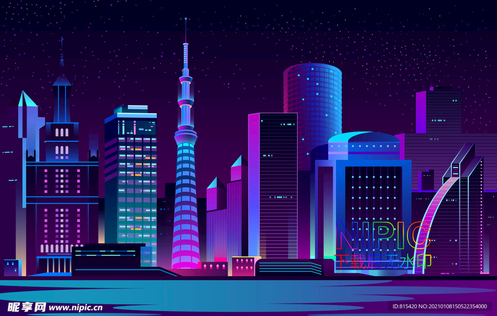城市夜景