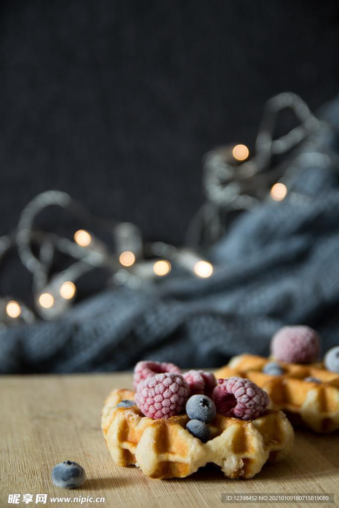 美味的华夫饼干