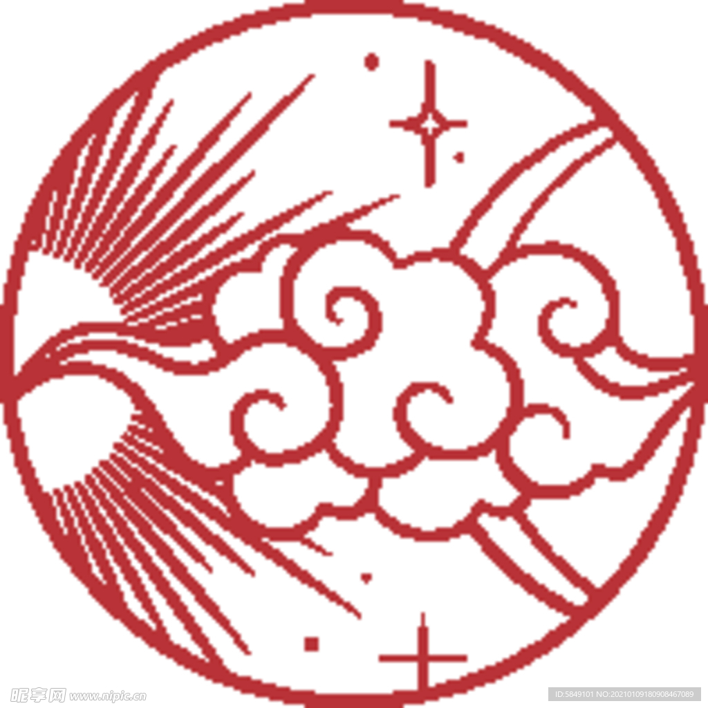 祥云矢量图