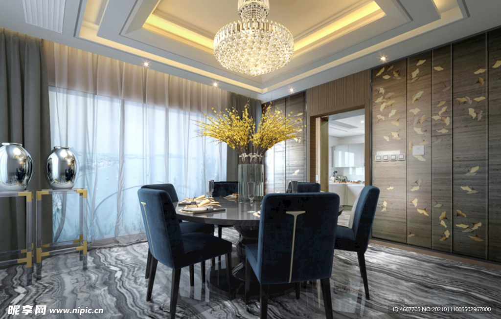 后现代餐厅    家装餐厅效果