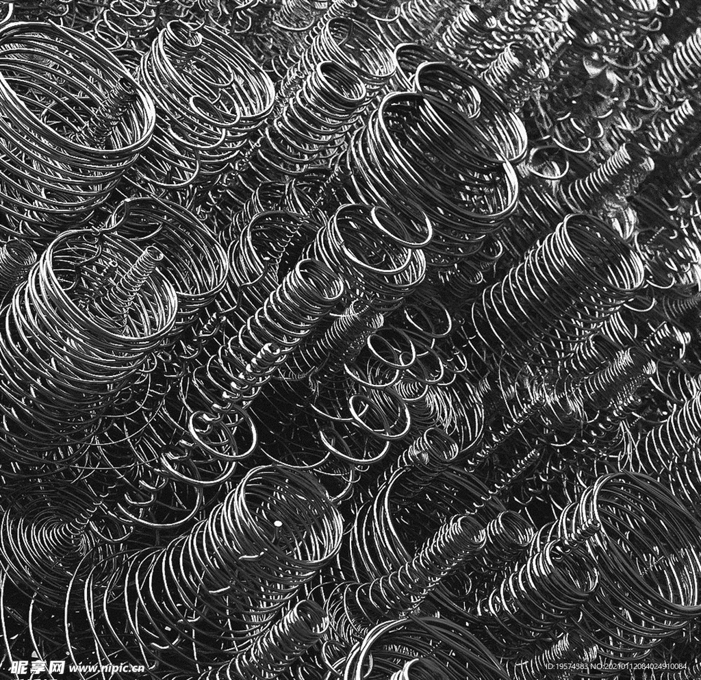 C4D模型弹簧