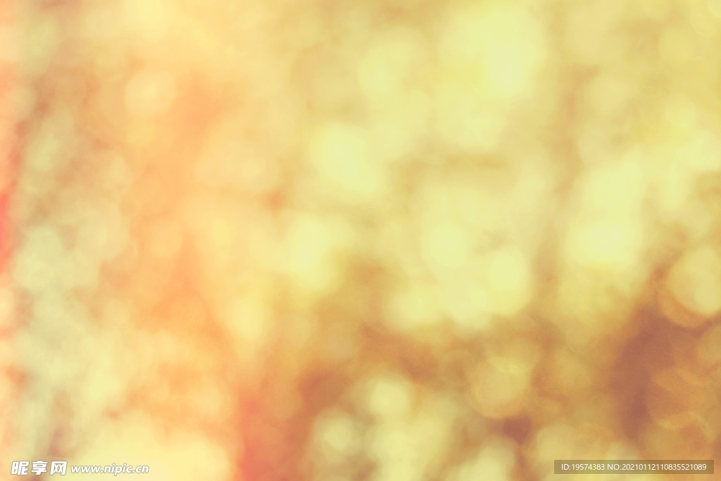 光斑黄色模糊散景背景纹理素材