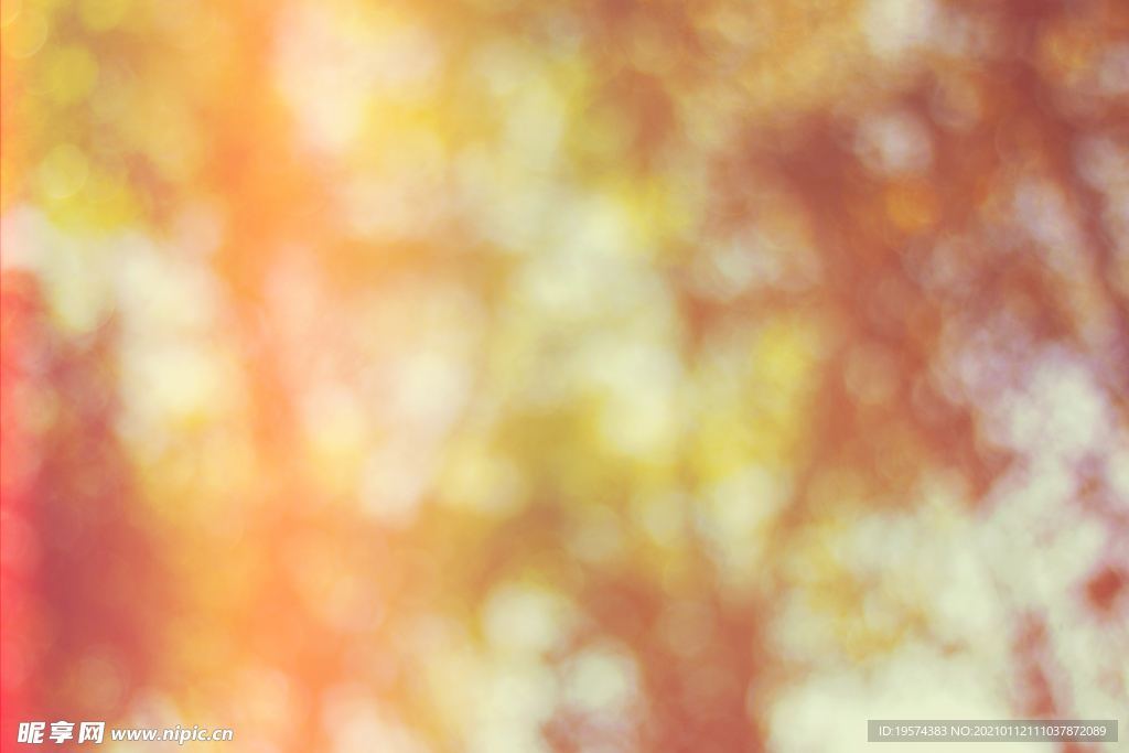 光斑黄色模糊散景背景纹理素材