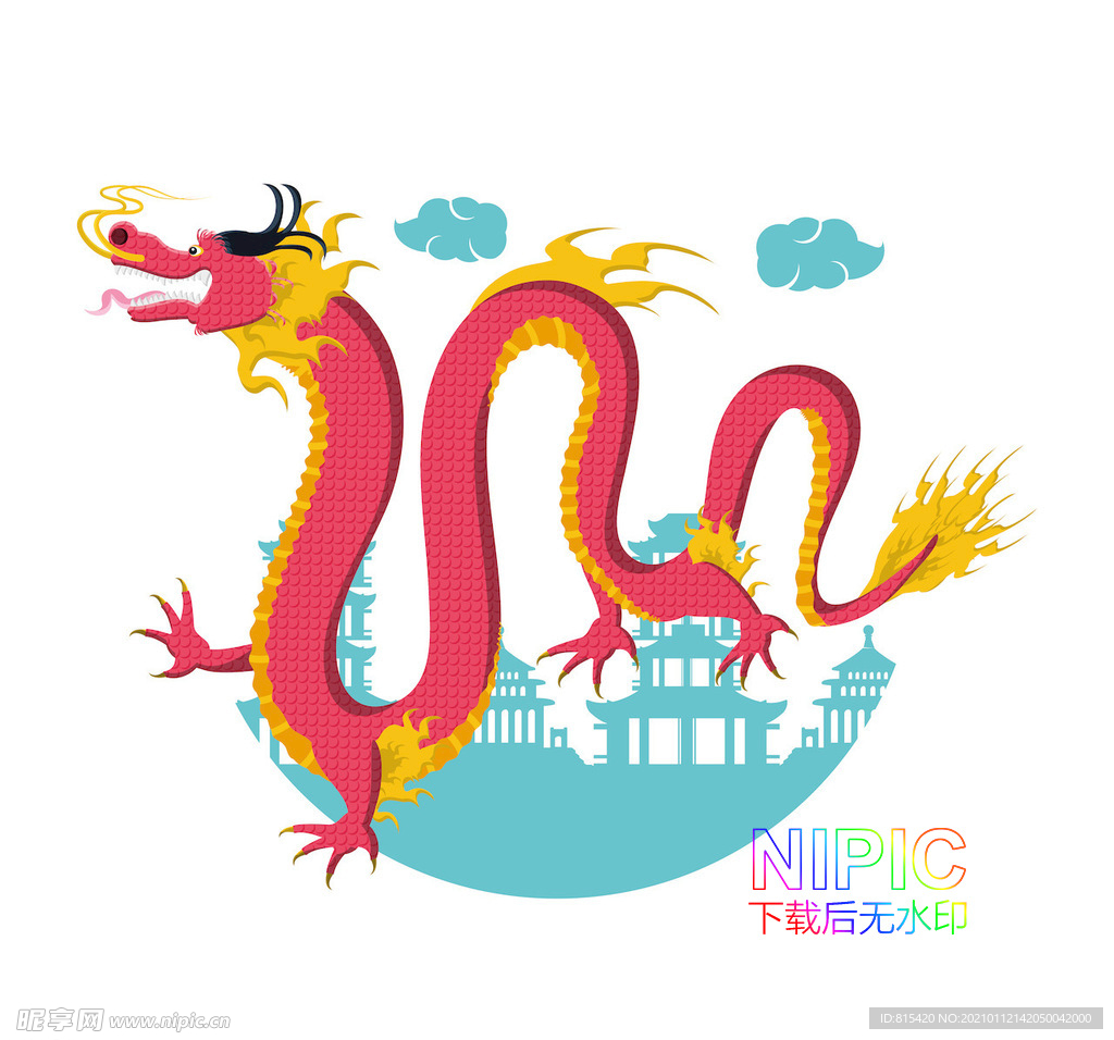 中国元素舞狮