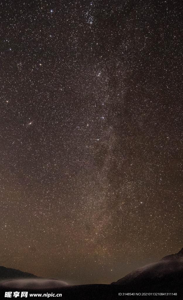 夜晚天空星河