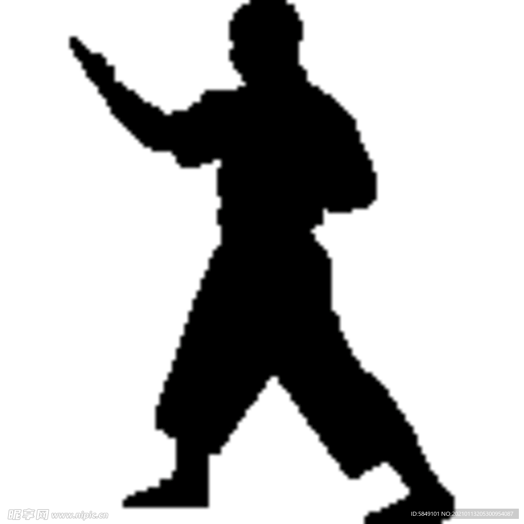 武术格斗剪影