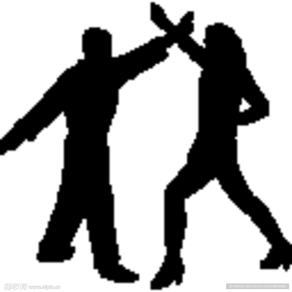 武术格斗剪影