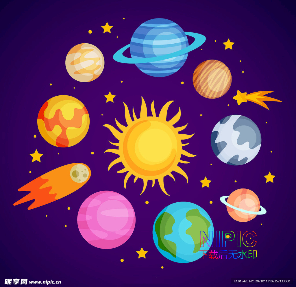 卡通星球行星