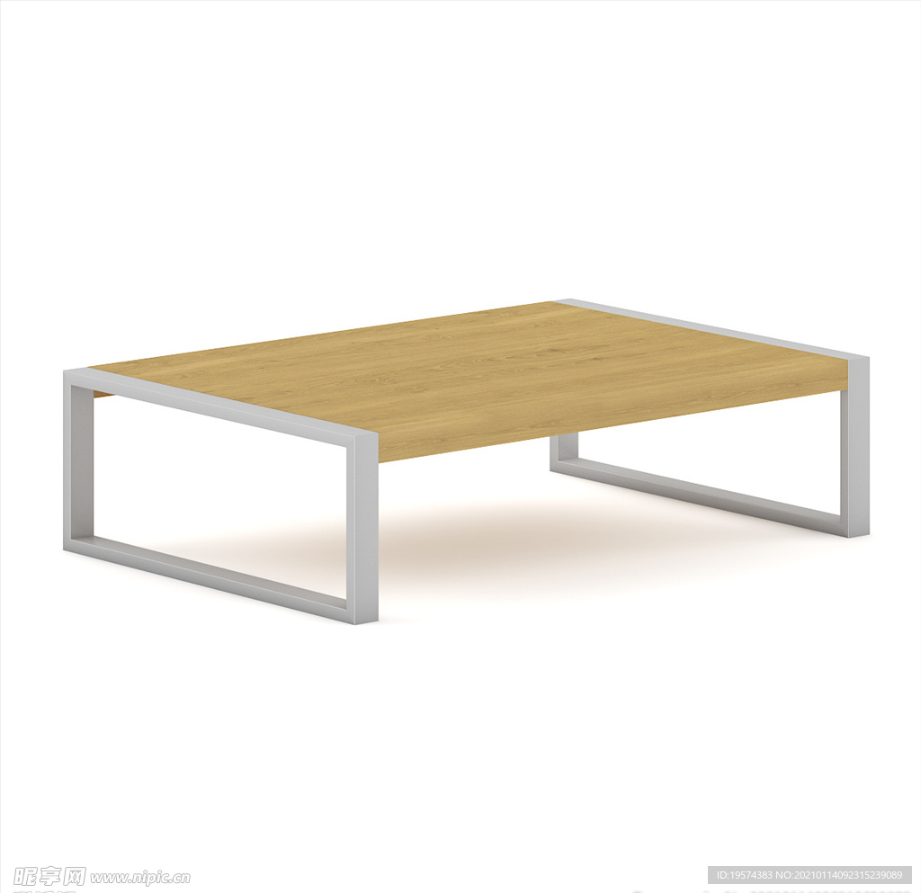 C4D模型公园长椅