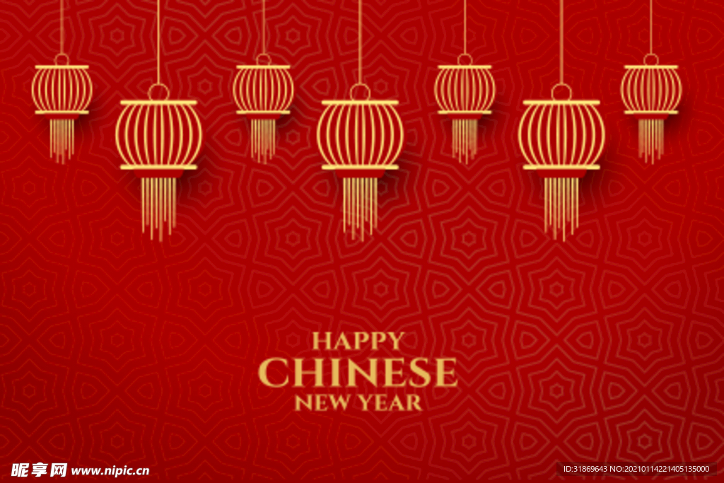 新年素材 展板背景