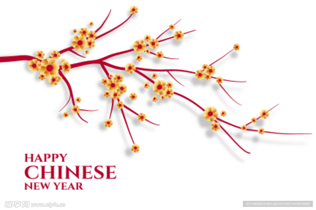 新年素材 展板背景