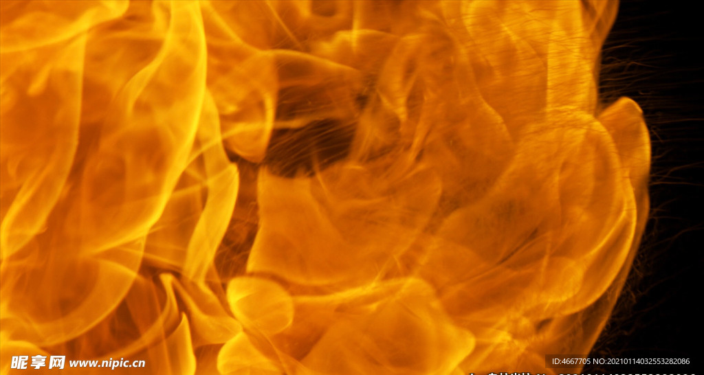 高清动态火焰  2K高清火焰