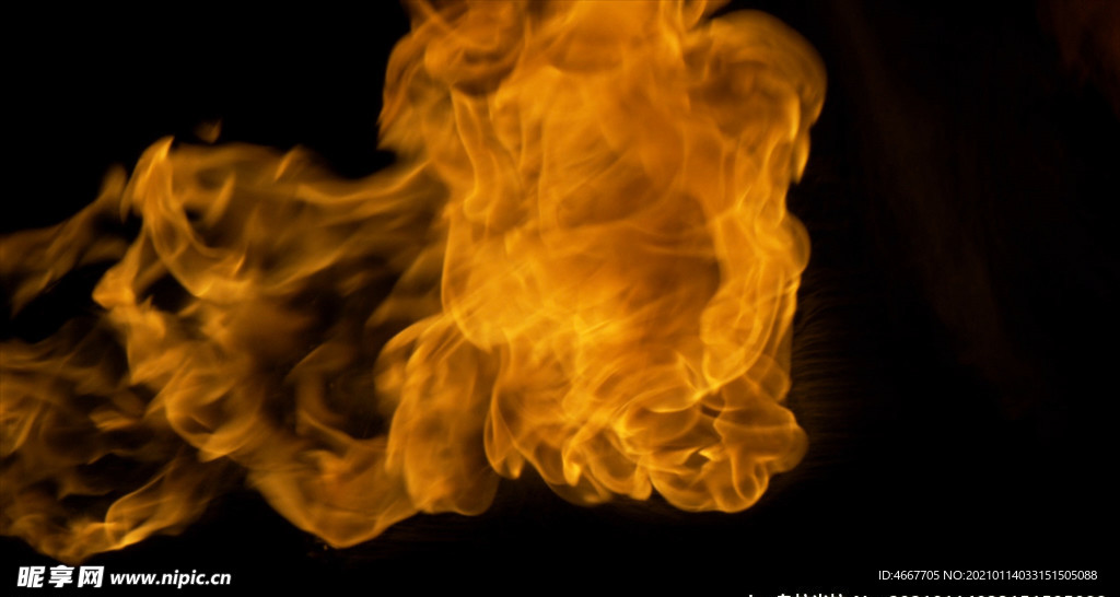 高清动态火焰  2K高清火焰