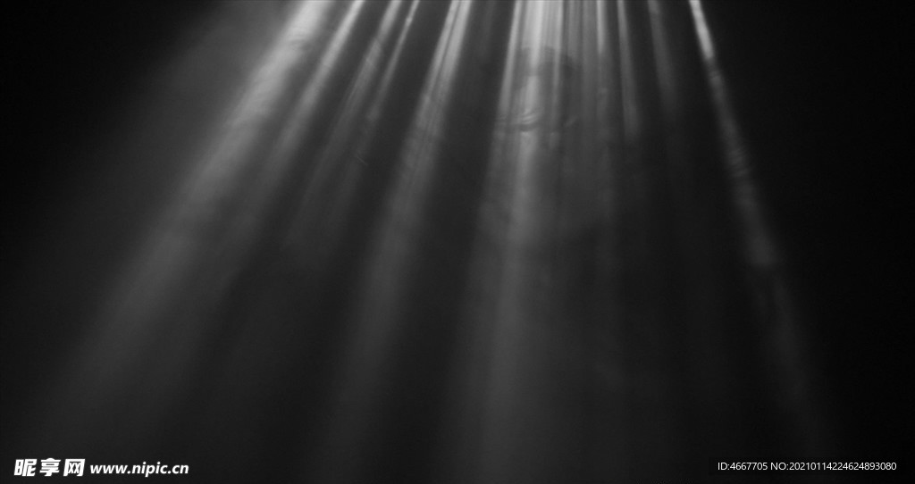 2K丁达尔光线  真实光线照射