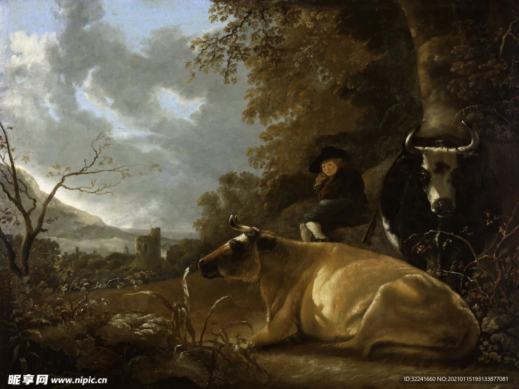 阿尔伯特著名油画