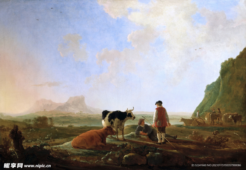 阿尔伯特著名油画