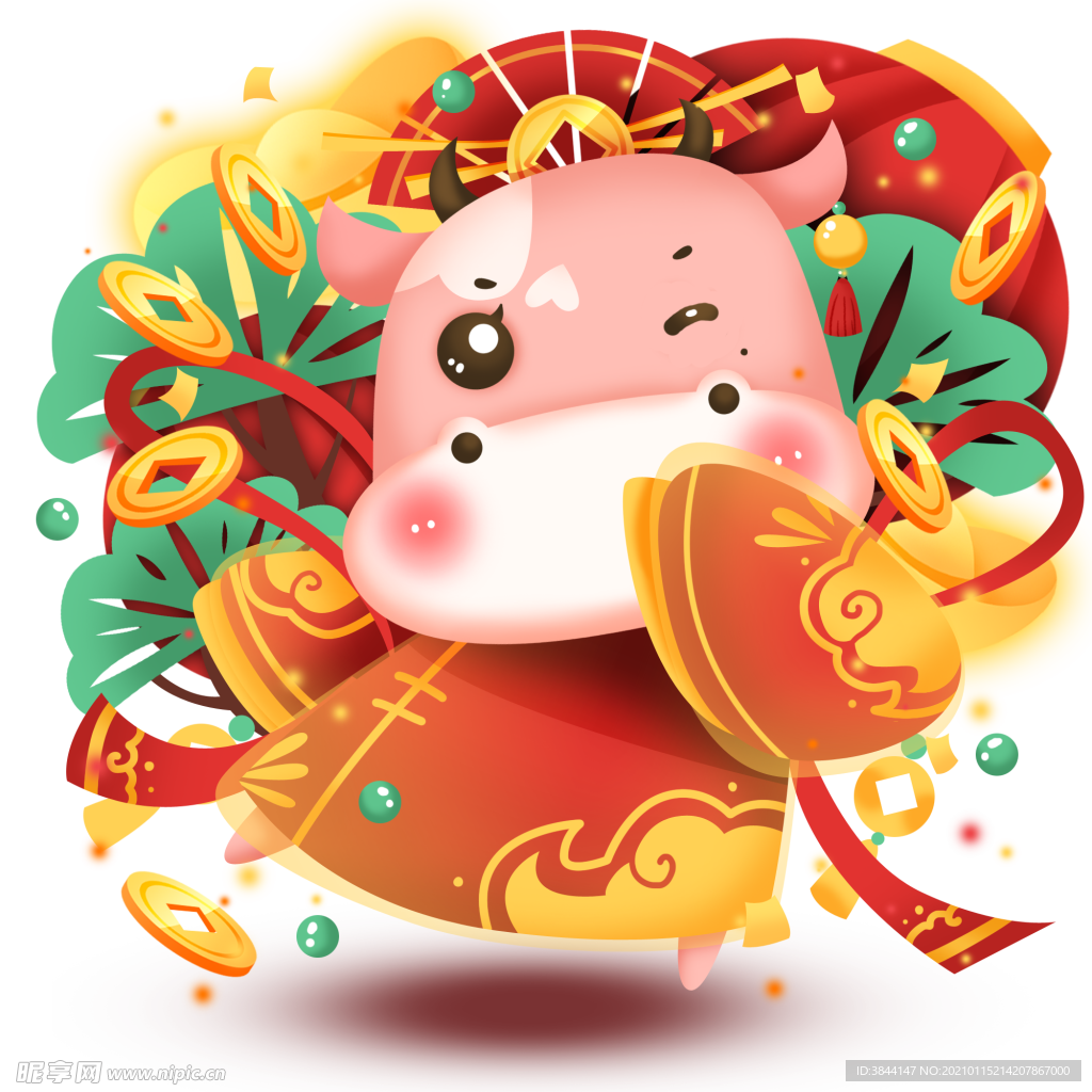 牛卡通形象 (51)
