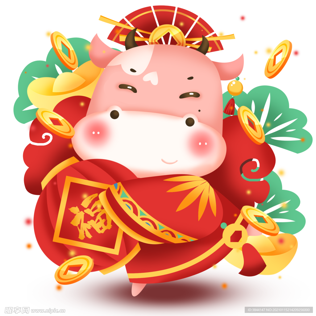 牛卡通形象 (53)