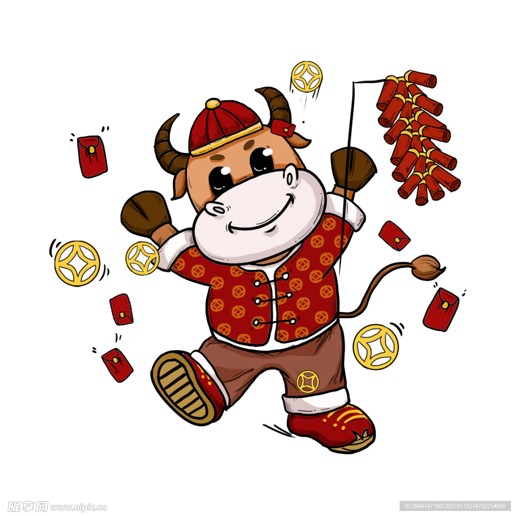 牛卡通形象 (99)