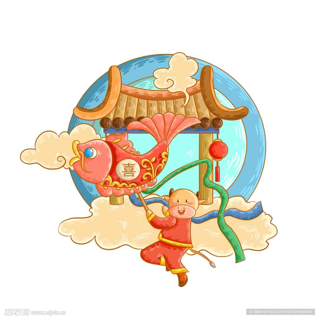 牛卡通形象 (117)