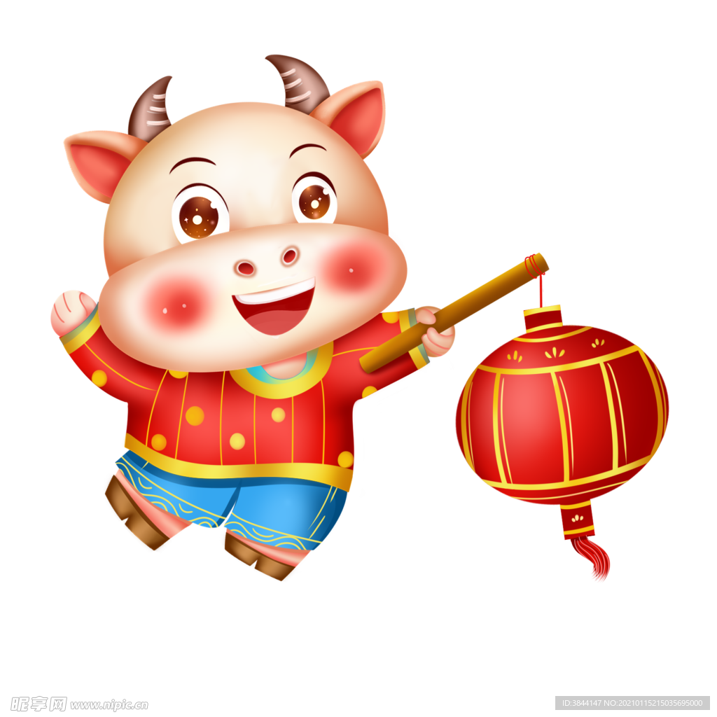 牛卡通形象 (133)