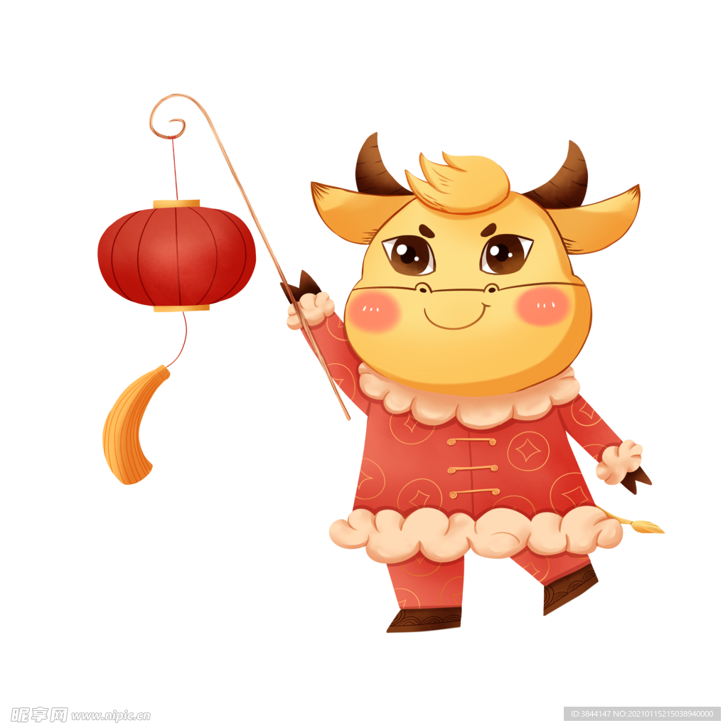 牛卡通形象 (140)