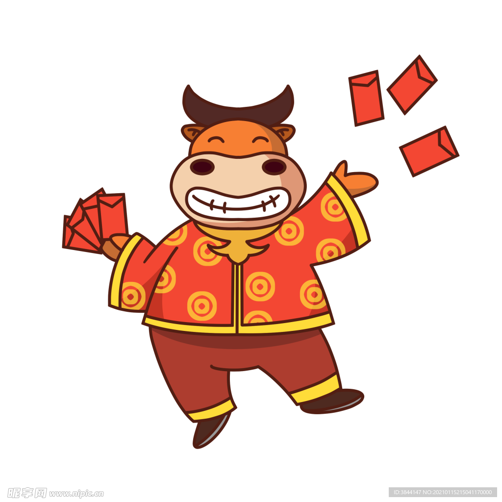 牛卡通形象 (145)