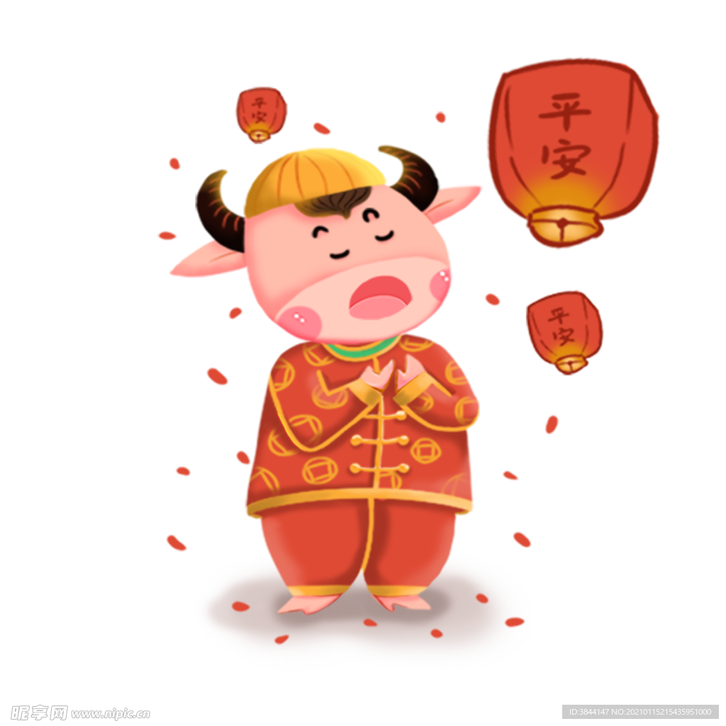 牛卡通形象 (270)