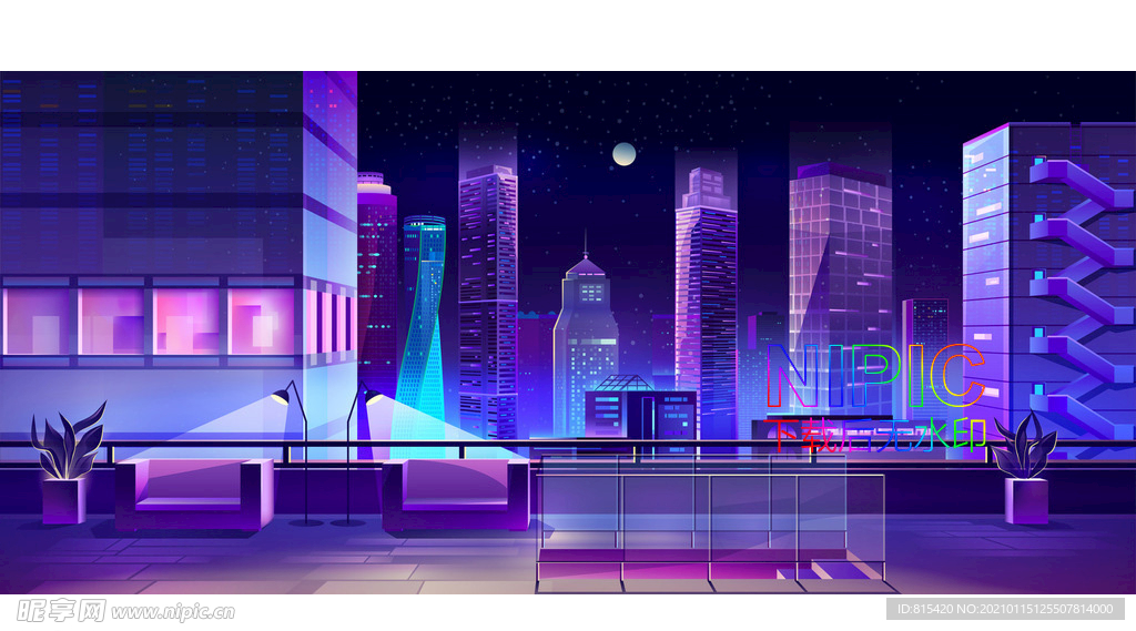 城市夜景