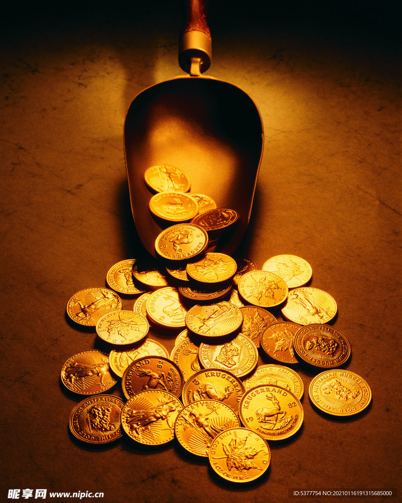 黄金 金币